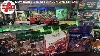 Last Packs of 2025! NYE Live Stream MTG Pack Openings! Pokemon, Sorcery