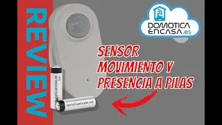 Sensor de movimiento y presencia Zigbee Smart Life a pilas - Domoticaencasa.es
