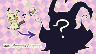 Using Neopets Brushes on MIMIKYU!