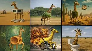 All Jerapah Fam Italian Brainrot Animals Meme Song