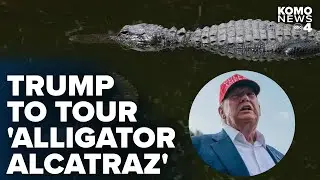 'Alligator Alcatraz': Trump to tour Florida's new immigration facility with gator guards