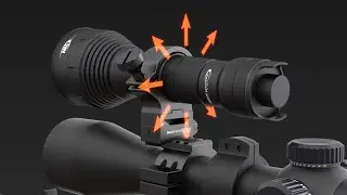 Night Master QMD Quick Multi Directional Hunting Light Rail Mount