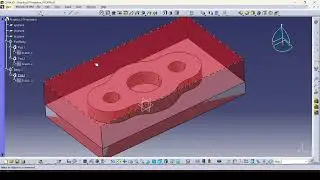 Mecanizado de pieza paso a paso: CATIA V5 - Prismatic machining