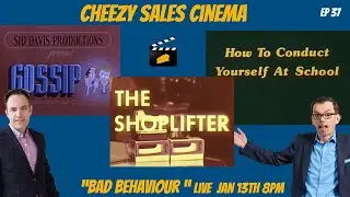 Bad Behaviour | Cheezy Sales Cinema Live as we riff short films