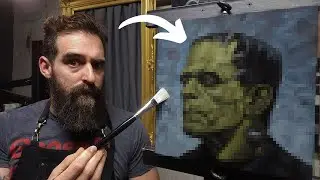 Painting the World's Most Famous Monster!