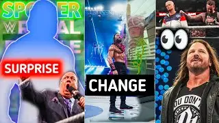 😵Huge Royal Rumble SURPRISE SPOILER😱| Roman Finger Plan Change☝️| AJ Styles Trademark👀| Punk vs Cody