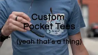 Custom Pocket Tees