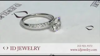 Get your Custom Made Diamond Engagement Ring in ID Jewelry NYC