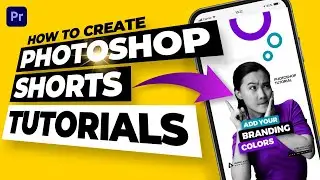 How to Create Photoshop shorts tutorials / reels