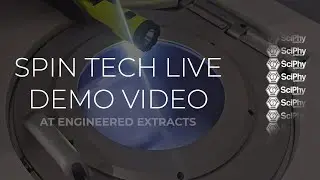 Spin Tech Centrifuge Live Demo by SciPhy Systems & Purge Technologies at Engineered Extracts
