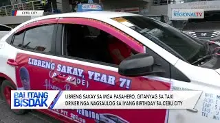Libreng Sakay sa mga Pasahero, Gitanyag sa Taxi Driver | Balitang Bisdak