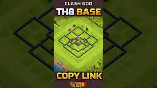 BEST TH8 FARMING BASE 2025! MAX LOOT PROTECTION! 💰