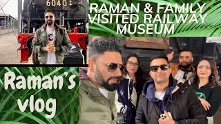 Raman Regmi & Family visited Railway Museum.