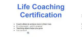 Life Coaching Certification: Train To Be A Life Coach
