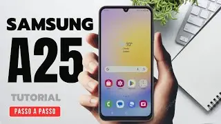Como compartilhar um contato telefônico no Samsung Galaxy A25