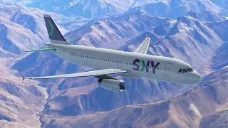 SKY Airline (SKU533) Airbus A320 Santiago de Chile-Buenos Aires/Aeroparque
