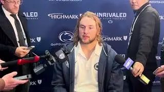 Penn State football: Tyler Warren responds to questions after Nittany Lions' 1st loss to Ohio State