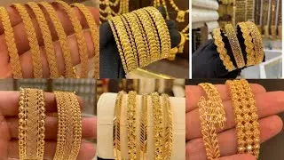 New Gold Kada Bangle Design 2022/Latest Dailywear Gold Bangle Designs/Sone Ka Kada/Sone ka kangan