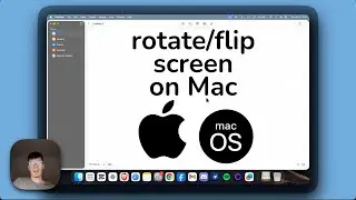 Как повернуть экран на MacOS 26 Tahoe