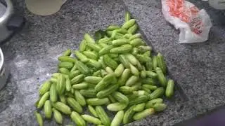Pepino conserva, receita