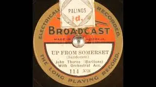 John Thorne - Up from Somerset (1927)