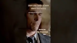 🎬 The Prestige (2006 Movie) When You&rsquo;re With Me You&rsquo;re With Me I Christian Bale Edited Scene SHORT