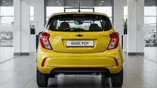 Chevrolet Spark Yellow Pop 2026 удивил Узбекистан ярким дизайном и