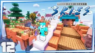 Conseguimos Flight, Fluix Crystal Infinito y EasyVillagers Mod! #12 | FTB SKIES | Espa&ntilde;ol