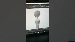3D Modeling a Bluebird Microphone in Cinema 4D #3dmodeling #cinema4d