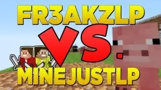 Fr3akzLP VS. MineJustLP | Minecraft - BAUERNK&Auml;MPFE [Battle-Map] | Fr3akzLP
