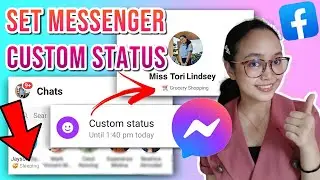 Messenger Custom Status Easy Tutorial | How To Set Custom Status on Facebook Messenger (2022)