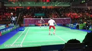 Lin Don Vs Emil Holst | Nice angle | BADMINTON WORLD