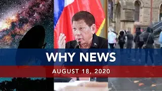 UNTV: Why News | August 18, 2020