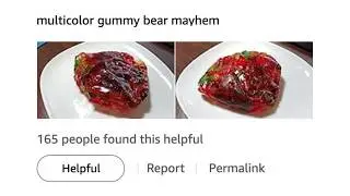 Multicolor gummy bear mayhem