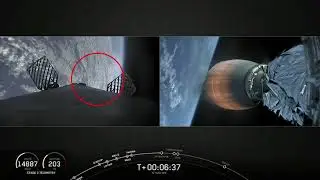 Close Call with ___ in Space at starlink Mission