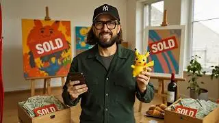 How to Sell Art in 2025 [No Prints, No Ads, No Galleries - 40min Full Guide]