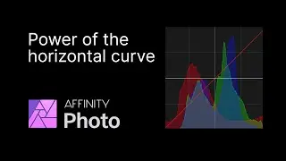 Power of the horizontal curve in Affinity Photo