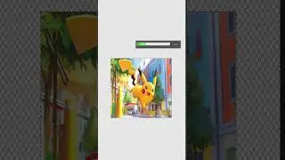Extending Pokemon Card Art with Photoshop AI - PIKACHU