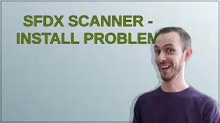 Salesforce: sfdx scanner - Install problem