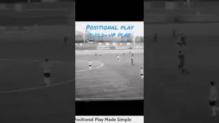 Soccer Positional Play Build-Up Play