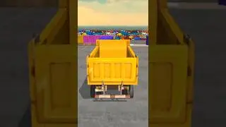 Drive the Dumper Indian simulator game 3D #gaming #game #thar