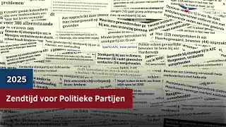 Stem 29 oktober op PVV! | Zendtijd Politieke Partijen | 2025