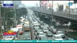 Traffic Update: EDSA, Cubao