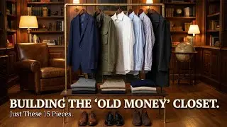 Men Over 50 The Only 15 Items You Need (Old Money Capsule) | Old Money Style