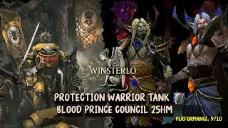 BLOOD PRINCE COUNCIL 25HM  - PROTECTION WARRIOR TANK - WOTLK (ENG/ESP) ICC  MECANICS #wow