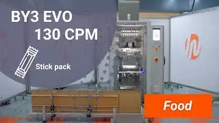 НОВАЯ упаковочная машина для стиков | BY3 EVO 130 CPM
