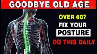 Over 60? Fix Your Posture Naturally | Scientific Posture Correction Exercises for Seniors