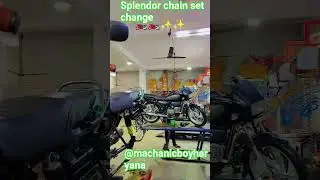 #splendor #chain #set #change #hero #haryana #raghuveer #automobile  #follow #me#guys