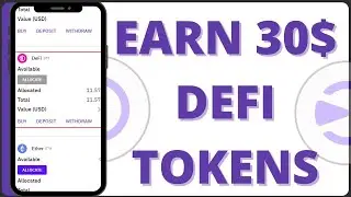 Earn 30$ DeFI Tokens ~ Already listed 🤑 More Valuable than Coinzoom & Coinlist. 🔥