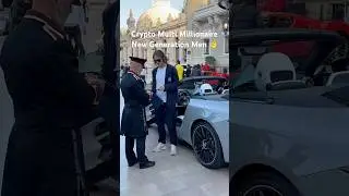 Crypto currency new generation Multi Millionaire in Monaco #rich